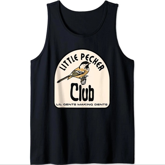 2 Men’s Little Pecker Club Tank Top - Picture 1 of 2